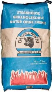 Black Ranch Houtskool 15 Kg – Quebracho – 1 zak