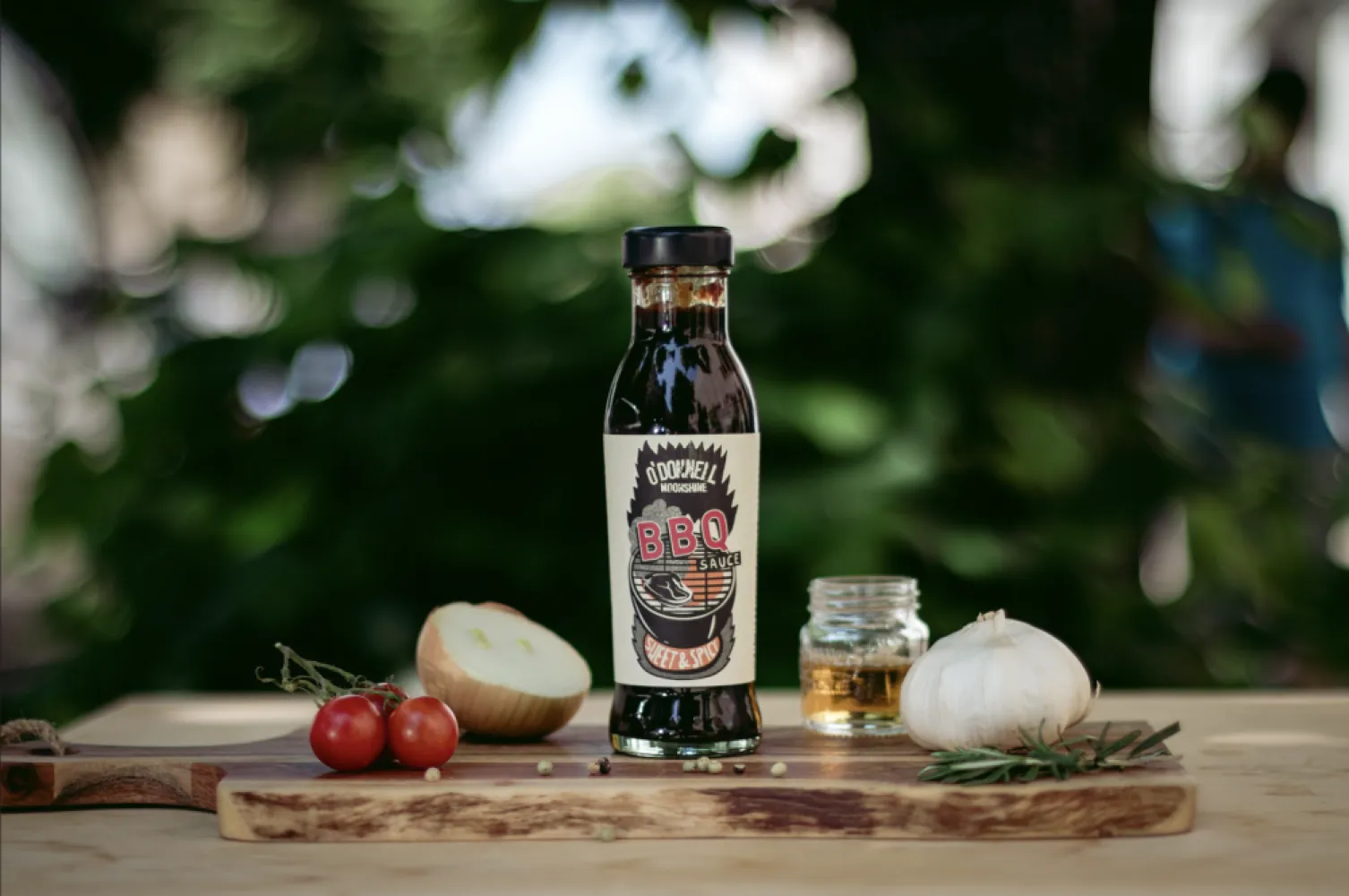 De BBQ Saus van O'Donnell Moonshine!
