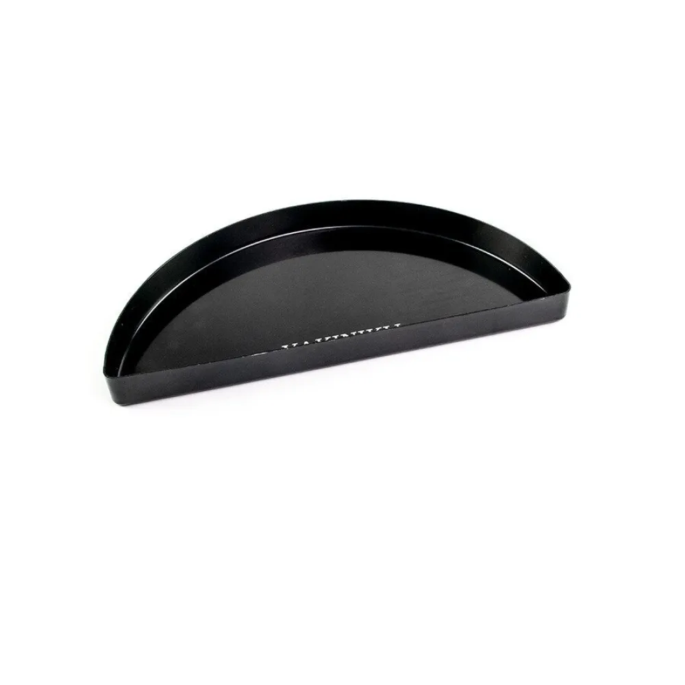 Halve maan drip pan