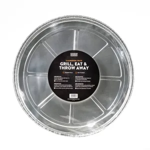 SF545 Smokin’ Flavours Aluminium druippan rond Large (5 stuks)