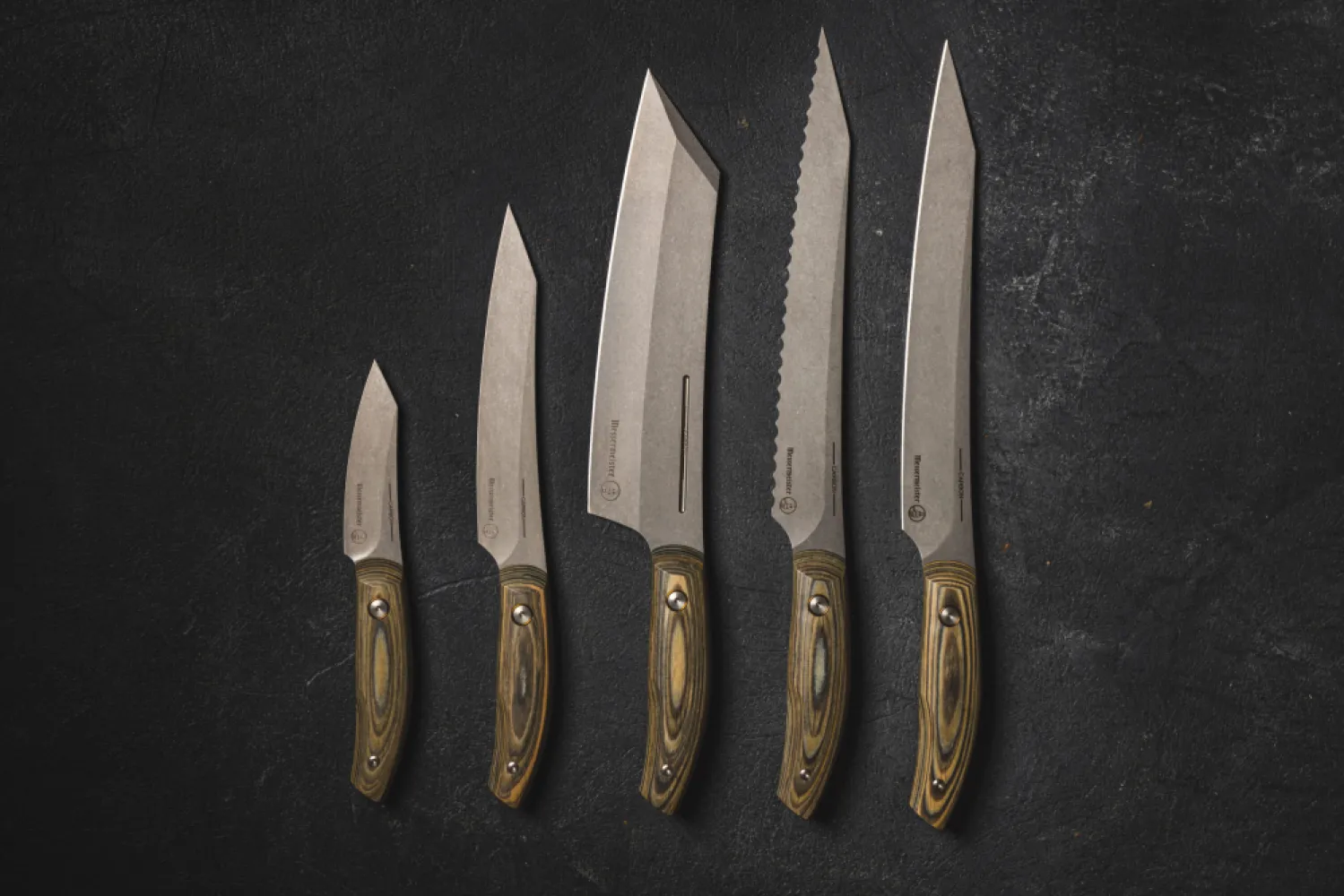 Carbon Bunka Chef's knife 6,5"