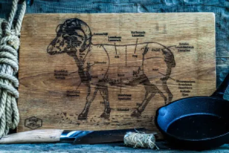 Wandbord Schaap