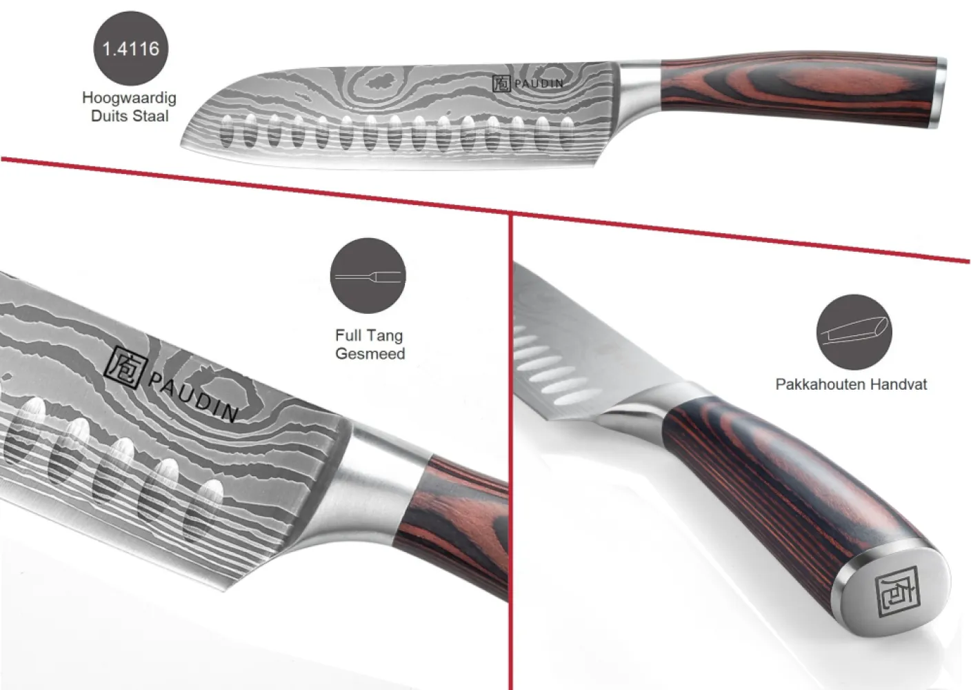 Universal Santoku mes