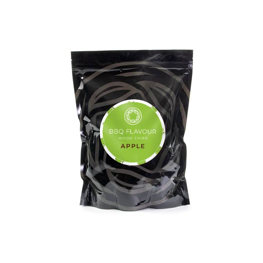 BBQ Flavour Rookhout appel snippers