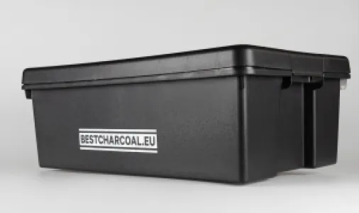 Houtskool opbergbox